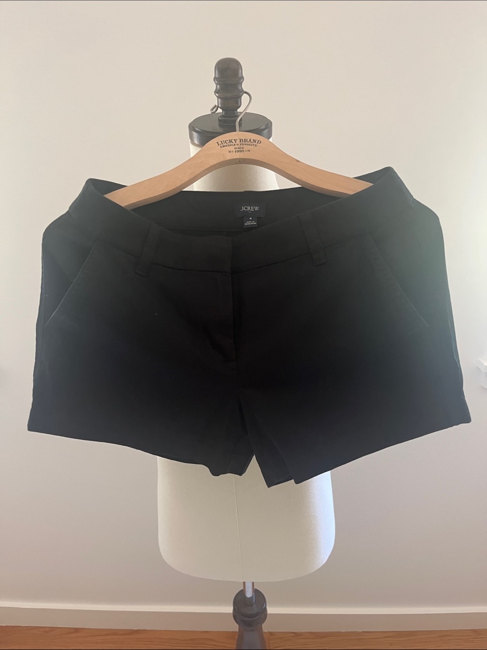 J. Crew Black Women's Tailored Bermuda Shorts